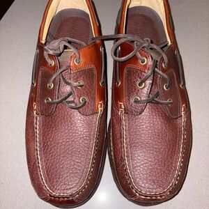 L.L. Bean Brown Leather Boat Shoes